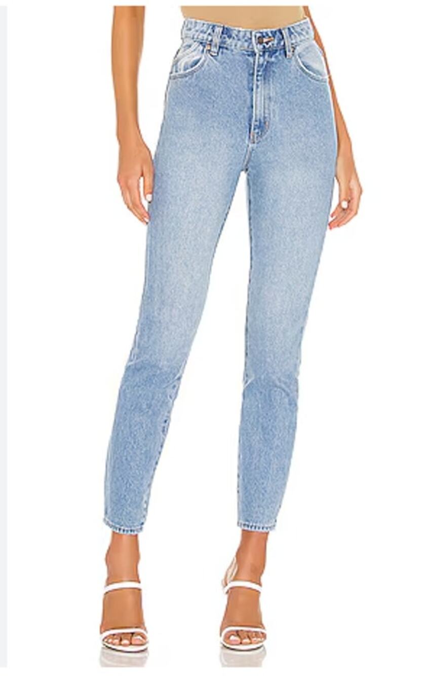 Rolla's Duster High Rise Slim Jeans Light Wash Size 28